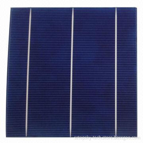 Hottest selling 6x6" 3BB Taiwan brand high efficiency multi-crystalline good quality poly solar cell